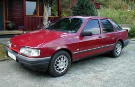 Размер колёс на Ford Sierra 1990 Подбор шин на Ford Sierra 1990