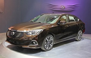 Подбор шин на GAC Trumpchi GA6 2015