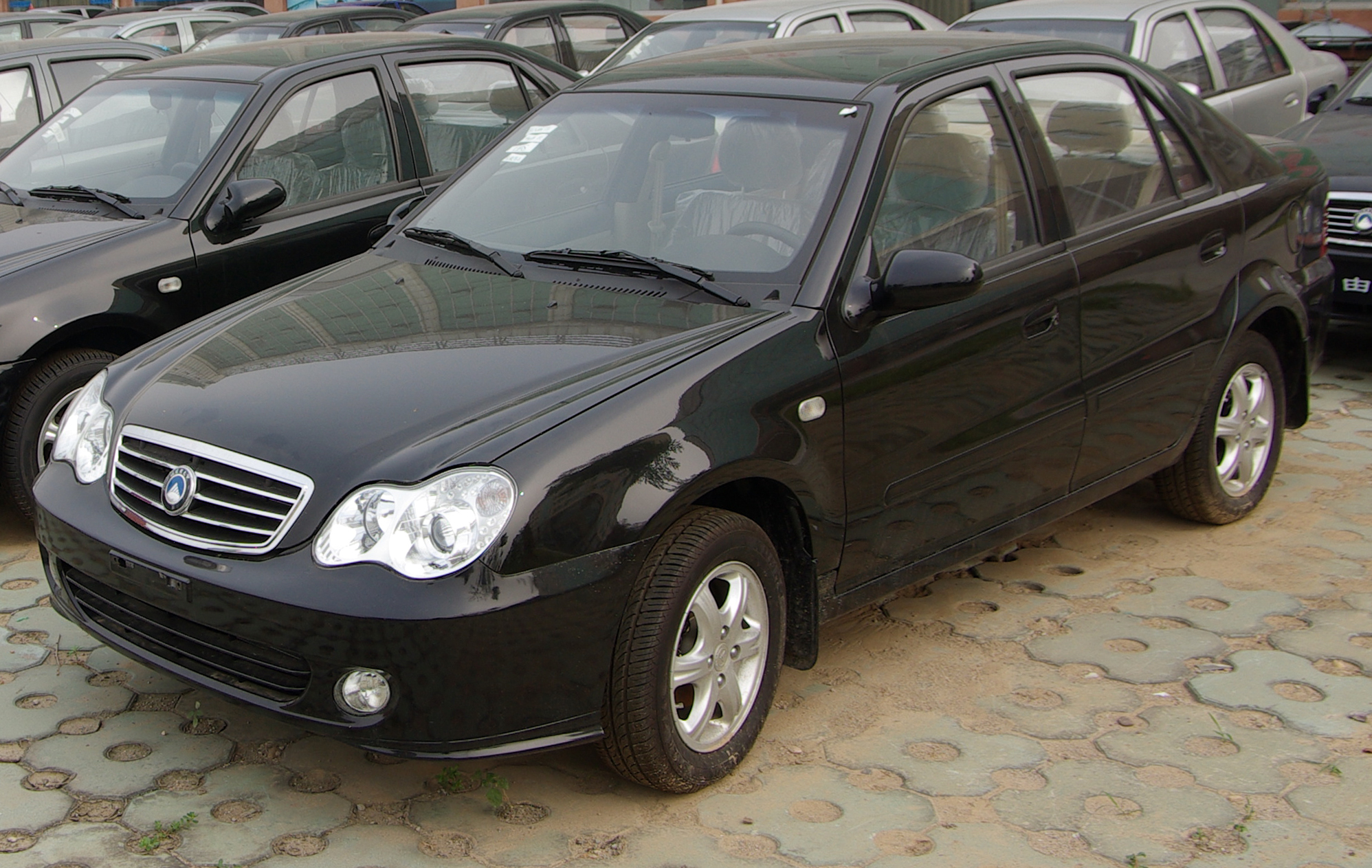 Шины и диски для Geely MK 2007, размер колёс на Джили МК 2007