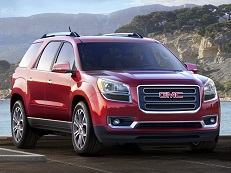 Размер колёс на GMC Acadia 2015 Подбор шин на GMC Acadia 2015