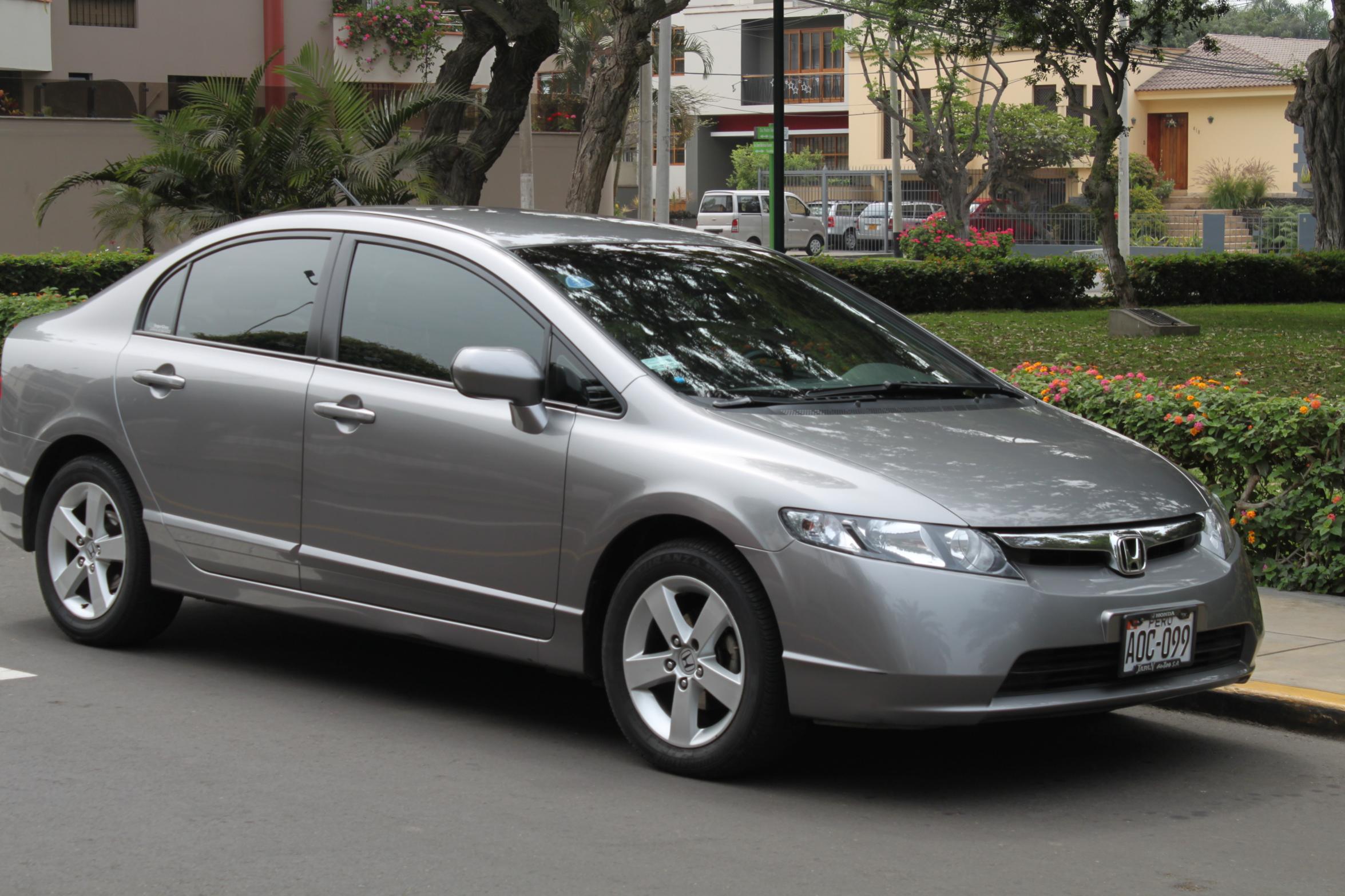 Шины и диски для Honda Civic 2008, размер колёс на Хонда Сивик 2008