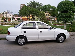 Подбор шин на Hyundai Accent 1995