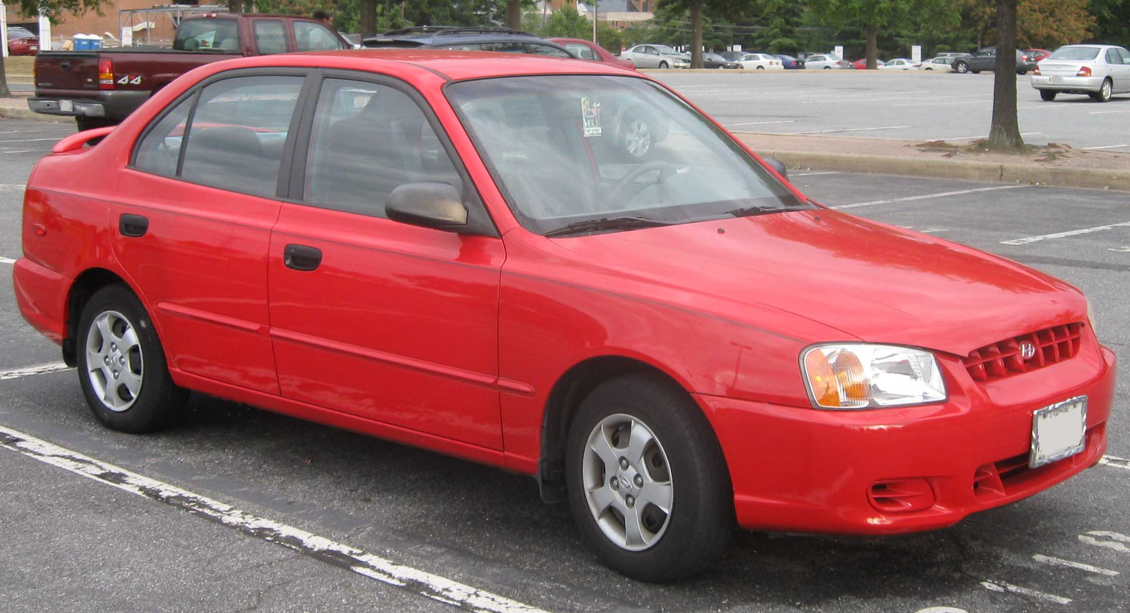 Подбор шин на Hyundai Accent 2002