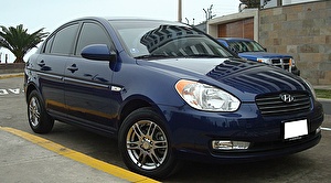 Подбор шин на Hyundai Accent 2009
