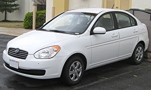 Подбор шин на Hyundai Accent 2011