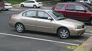 Подбор шин на Hyundai Elantra 2002