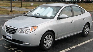 Подбор шин на Hyundai Elantra 2008