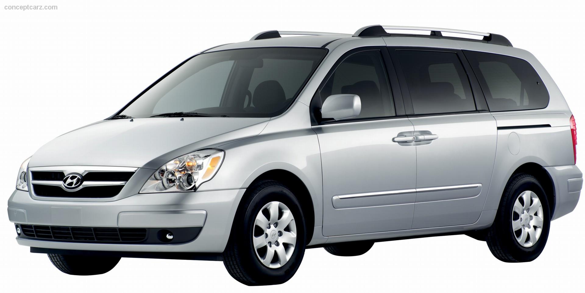 Размер колёс на Hyundai Entourage 2007 Подбор шин на Hyundai Entourage 2007