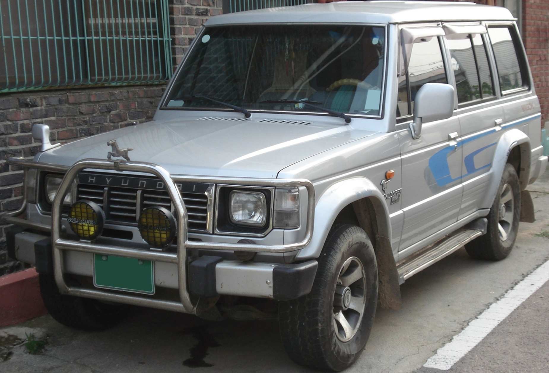 Подбор шин на Hyundai Galloper 1995