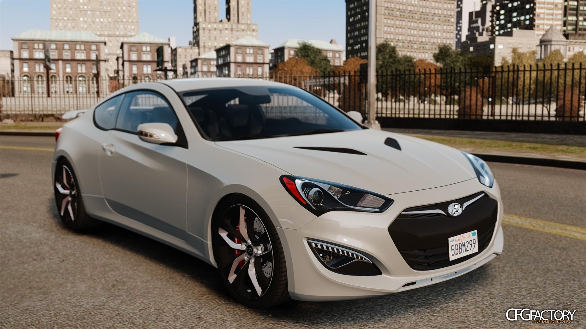 Шины и диски для Hyundai Genesis Coupe 2016, размер колёс на Хуундаи  Генезиз Купе 2016