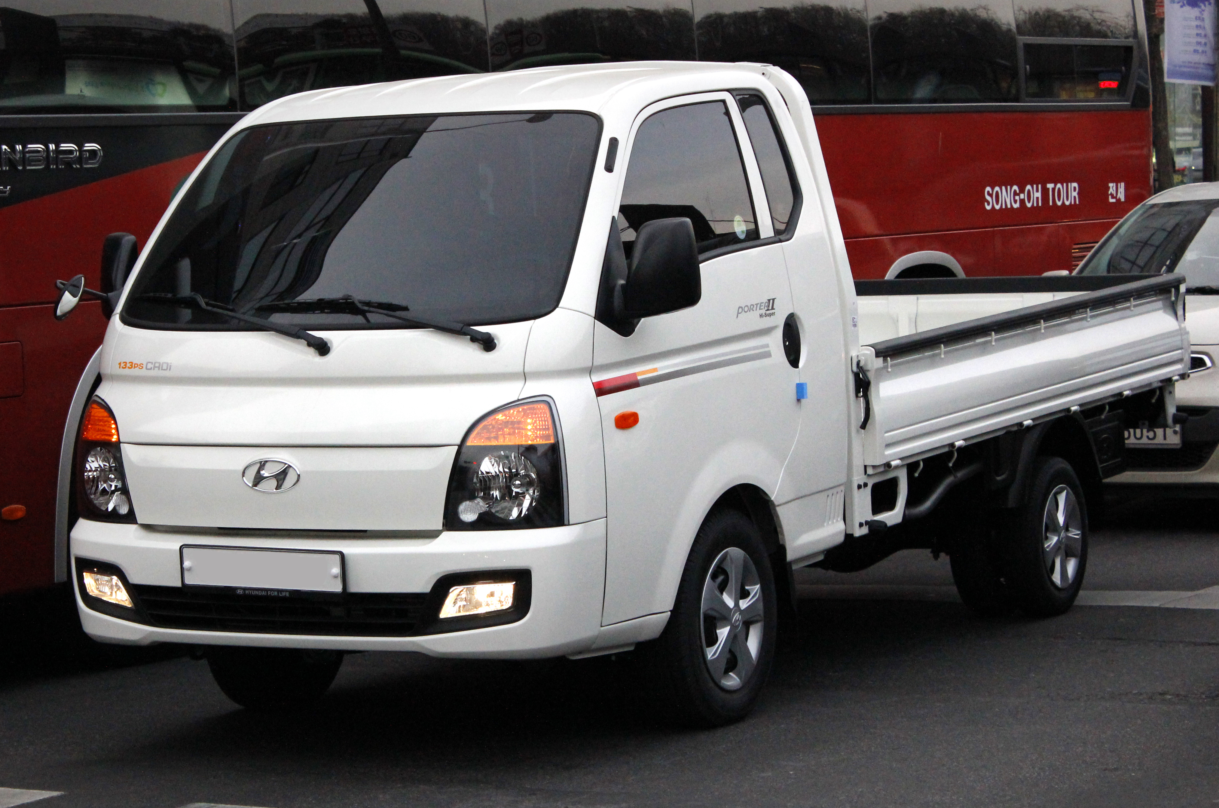 Шины и диски для Hyundai Porter II 2015, размер колёс на Хуундаи Портер ИИ  2015