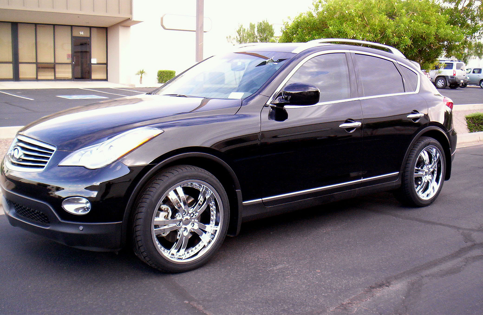 Шины и диски для Infiniti EX 2008, размер колёс на Инфинити ЕХ 2008