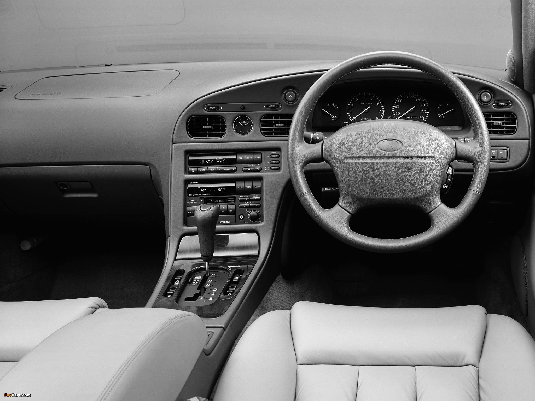 Размер колёс на Infiniti Q45 1993 Подбор шин на Infiniti Q45 1993