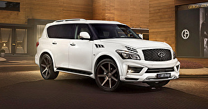 Подбор шин на Infiniti QX80 2016