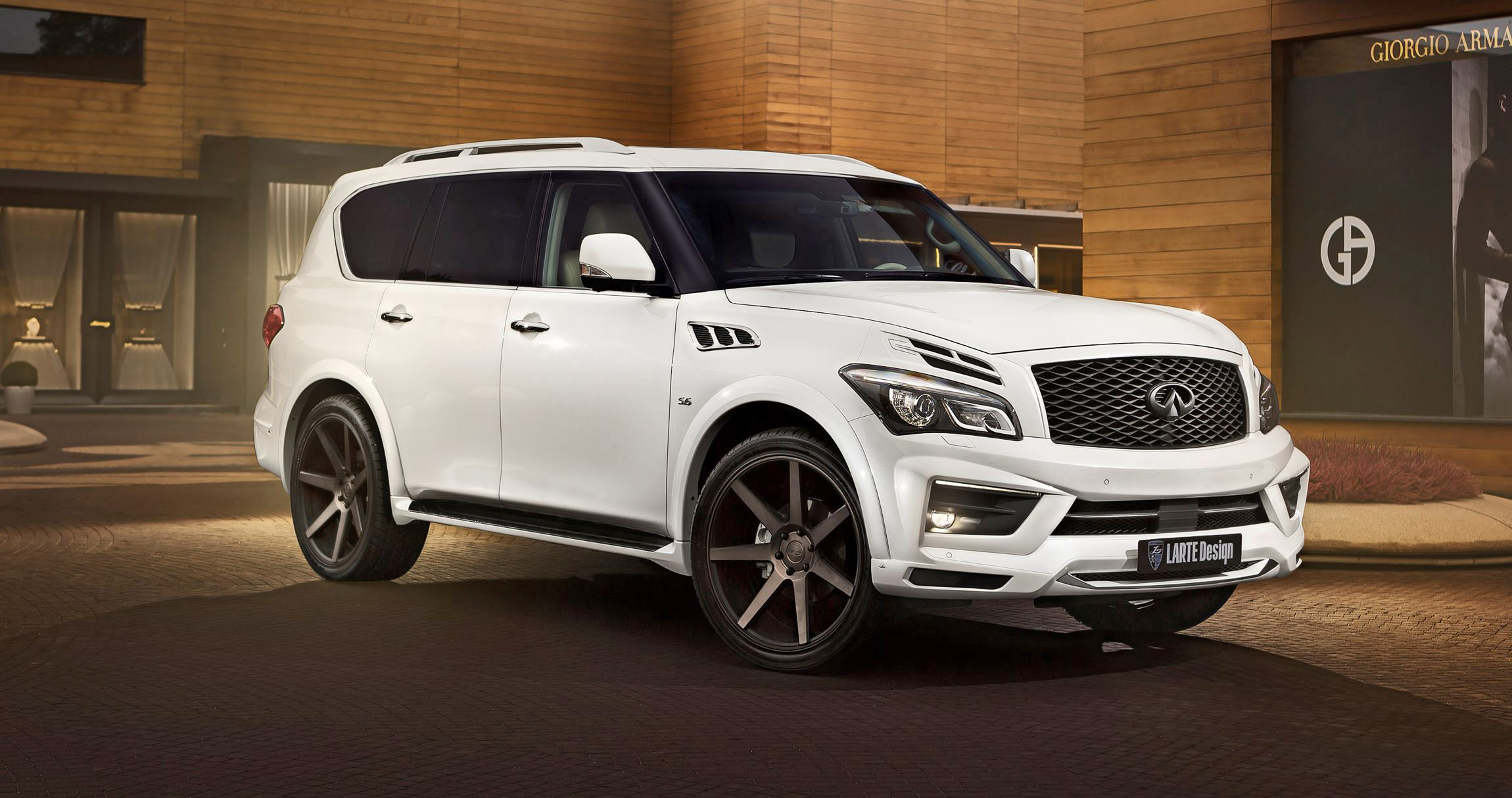 Шины и диски для Infiniti QX80 2016, размер колёс на Инфинити КХ80 2016