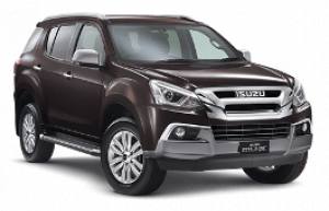 Размер колёс на Isuzu MU-X 2018 Подбор шин на Isuzu MU-X 2018
