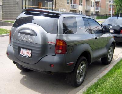 Размер колёс на Isuzu VehiCross 1998 Подбор шин на Isuzu VehiCross 1998