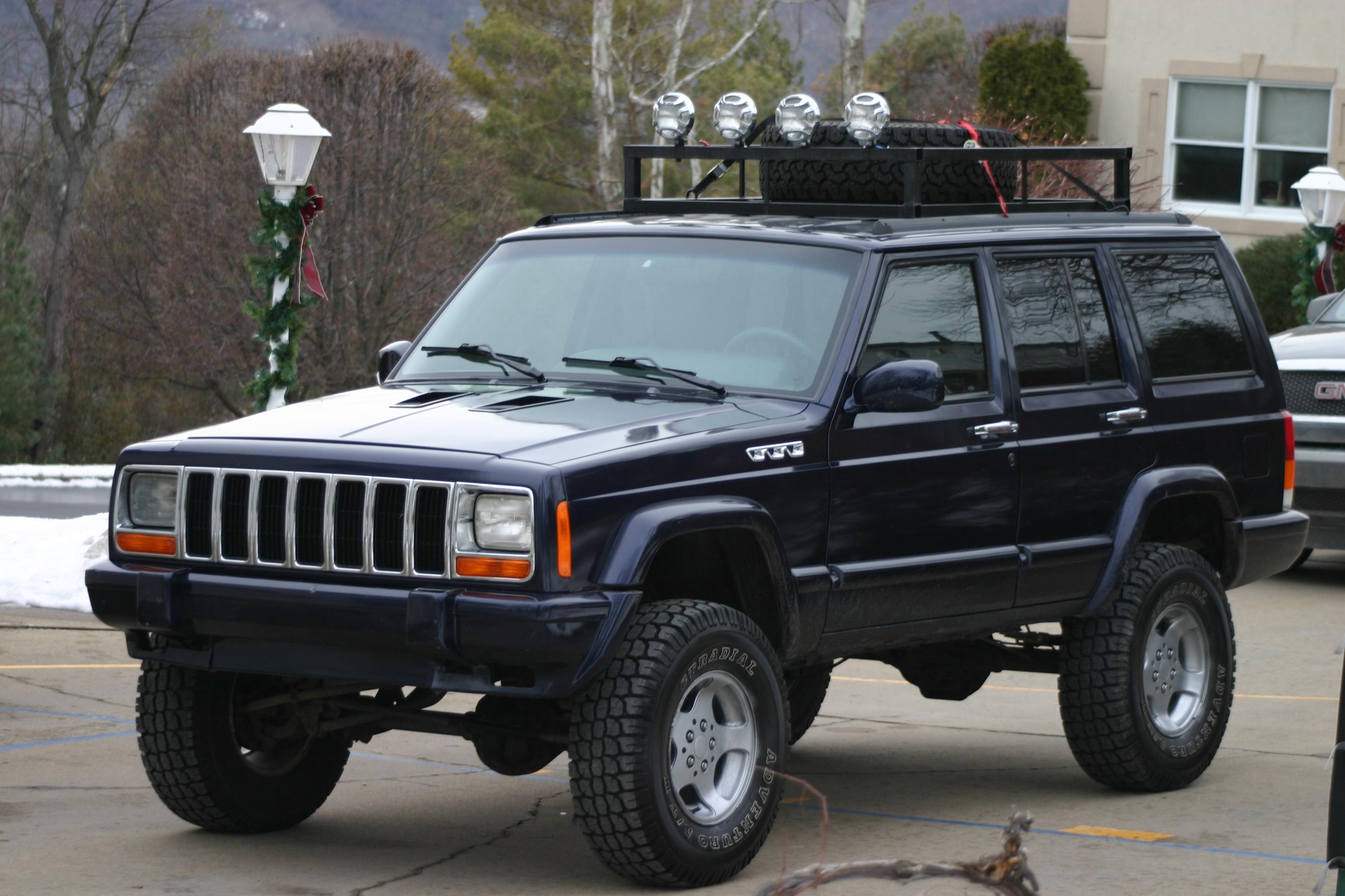 Шины и диски для Jeep Cherokee 1998, размер колёс на Джип Чероки 1998