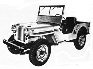 Подбор шин на Jeep CJ 1951