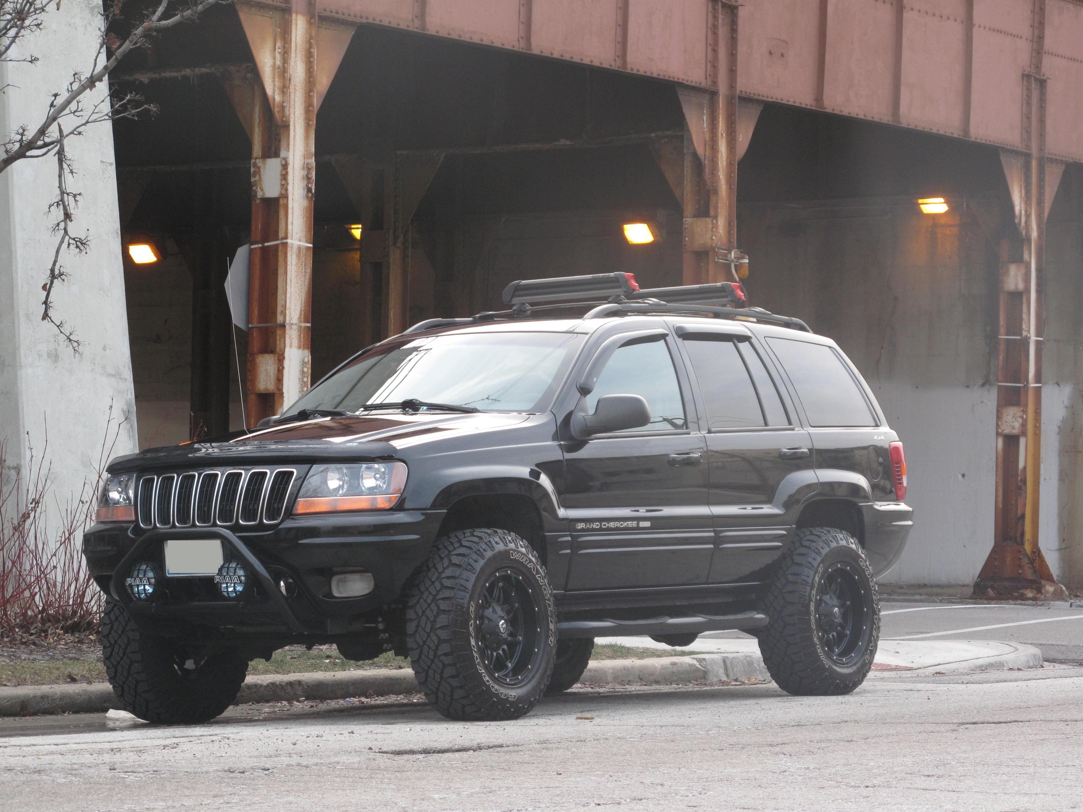 Шины и диски для Jeep Grand Cherokee 2001, размер колёс на Джип Гранд Чероки  2001