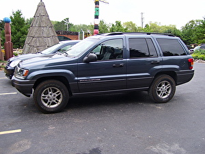 Подбор шин на Jeep Grand Cherokee 2002