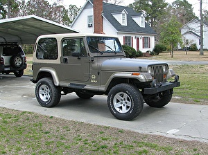 Подбор шин на Jeep Wrangler 1991