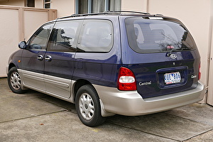 Подбор шин на Kia Carnival 2001