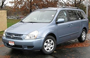 Подбор шин на Kia Carnival 2009