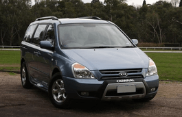 Подбор шин на Kia Grand Carnival 2009