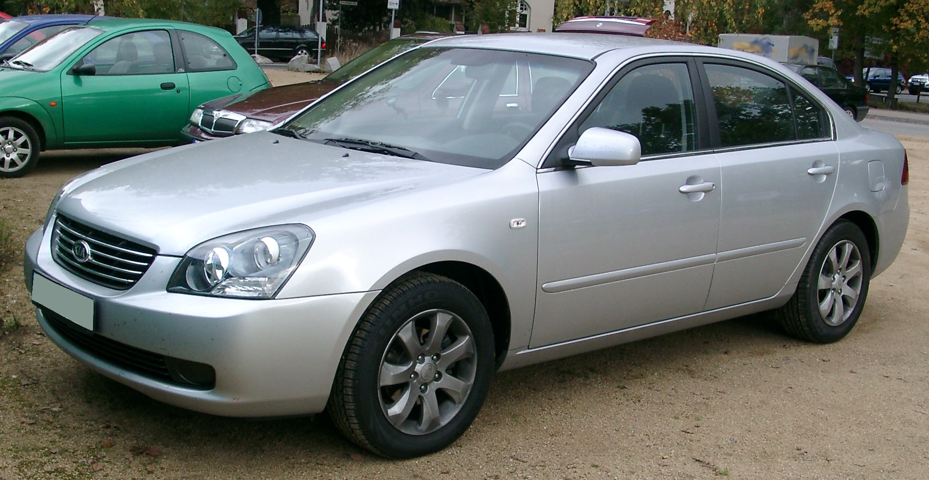 Шины и диски для Kia Magentis 2007, размер колёс на Киа Маджентис 2007