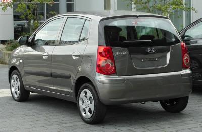 Размер колёс на Kia Picanto 2010 Подбор шин на Kia Picanto 2010