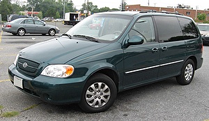 Подбор шин на Kia Sedona 1999