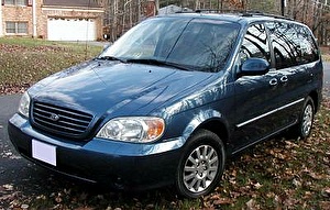 Подбор шин на Kia Sedona 2002