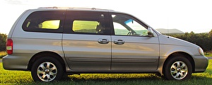 Подбор шин на Kia Sedona 2005