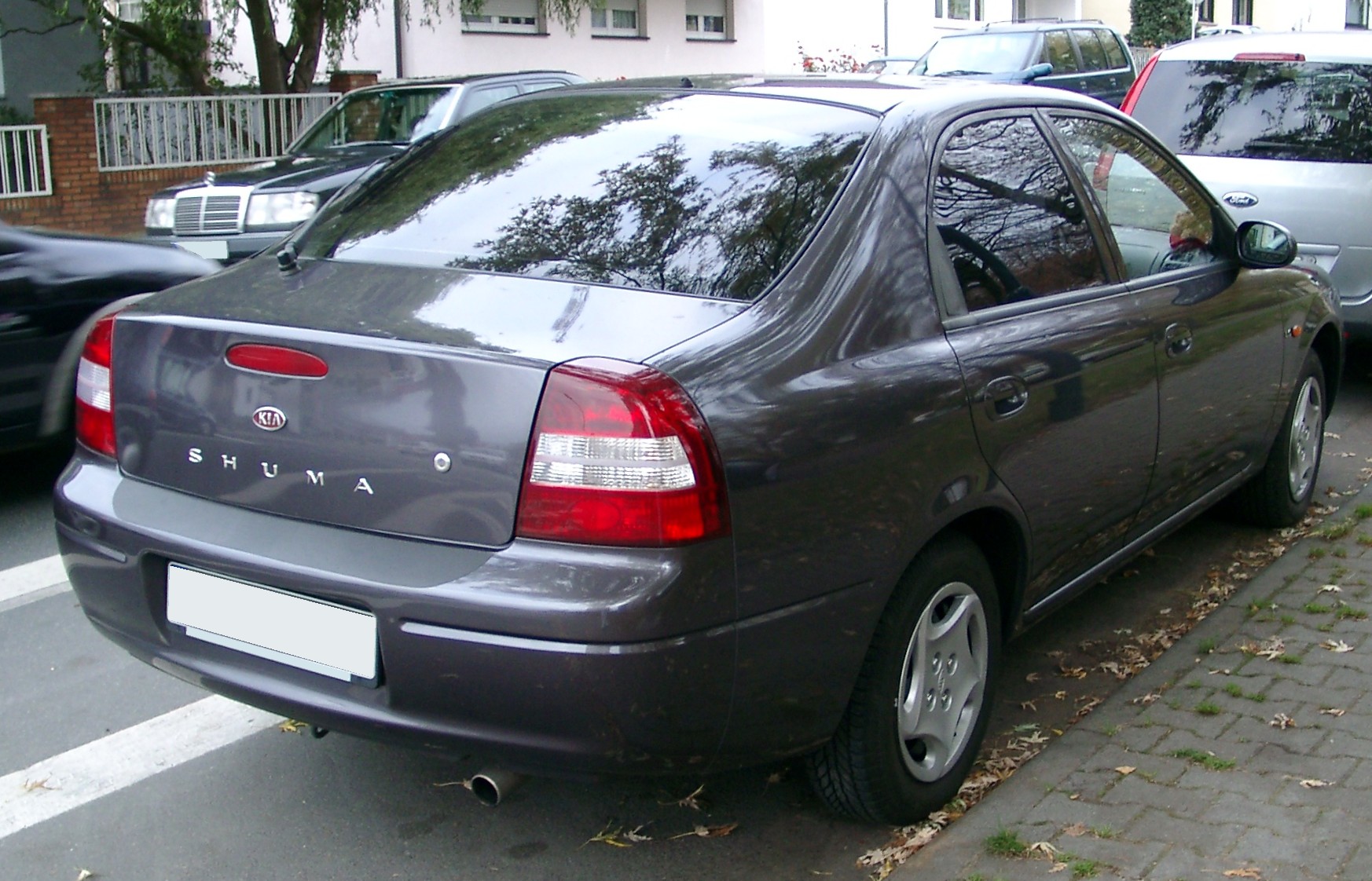 Шины и диски для Kia Shuma 2005, размер колёс на Киа Шума 2005