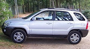 Шины и диски на Kia Sportage 2006