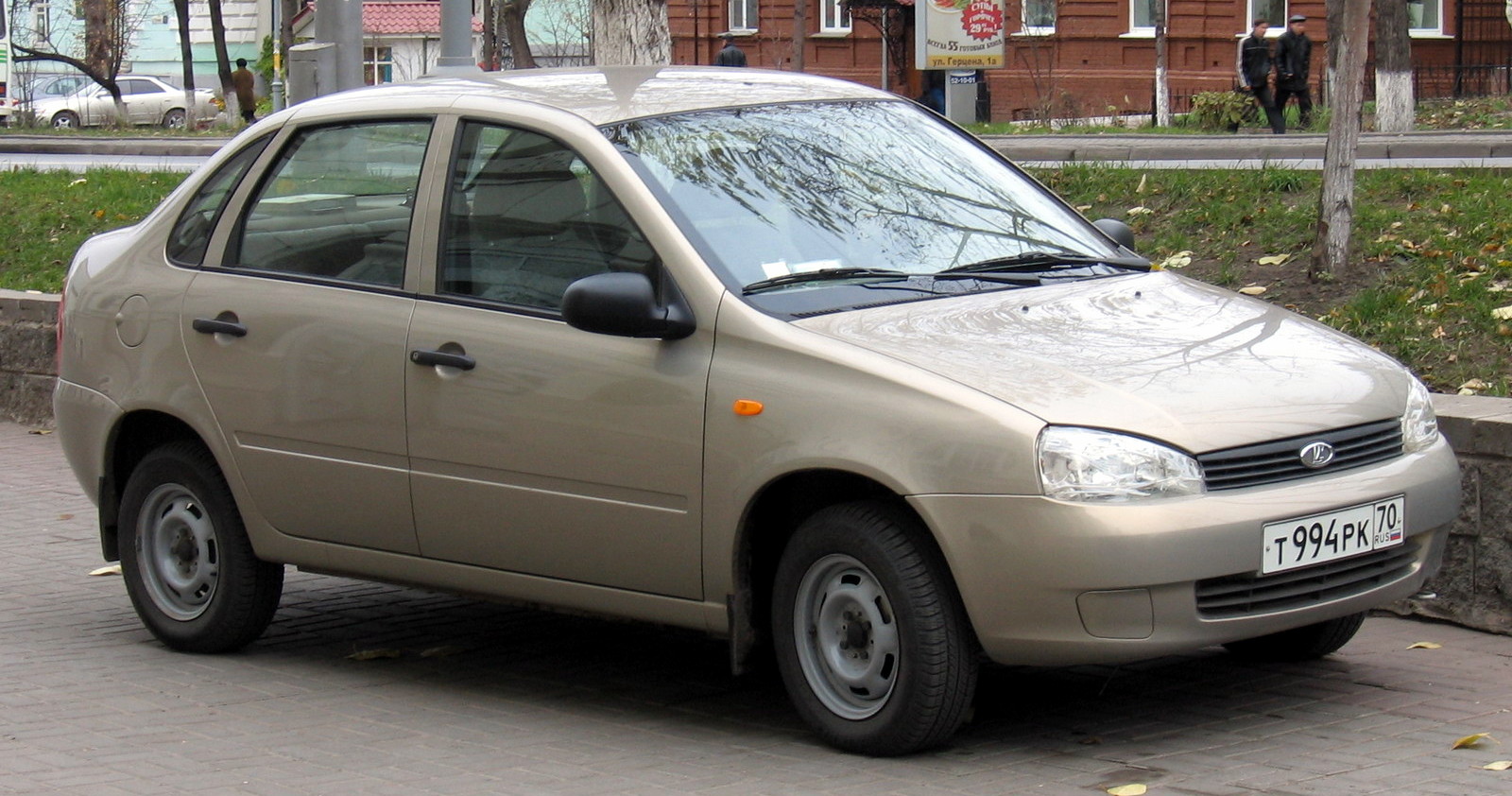 Шины и диски для Lada Калина 2007, размер колёс на Лада Калина 2007