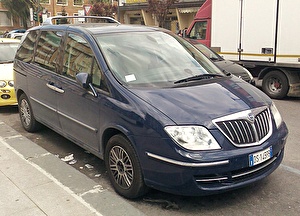 Размер колёс на Lancia Phedra 2009 Подбор шин на Lancia Phedra 2009