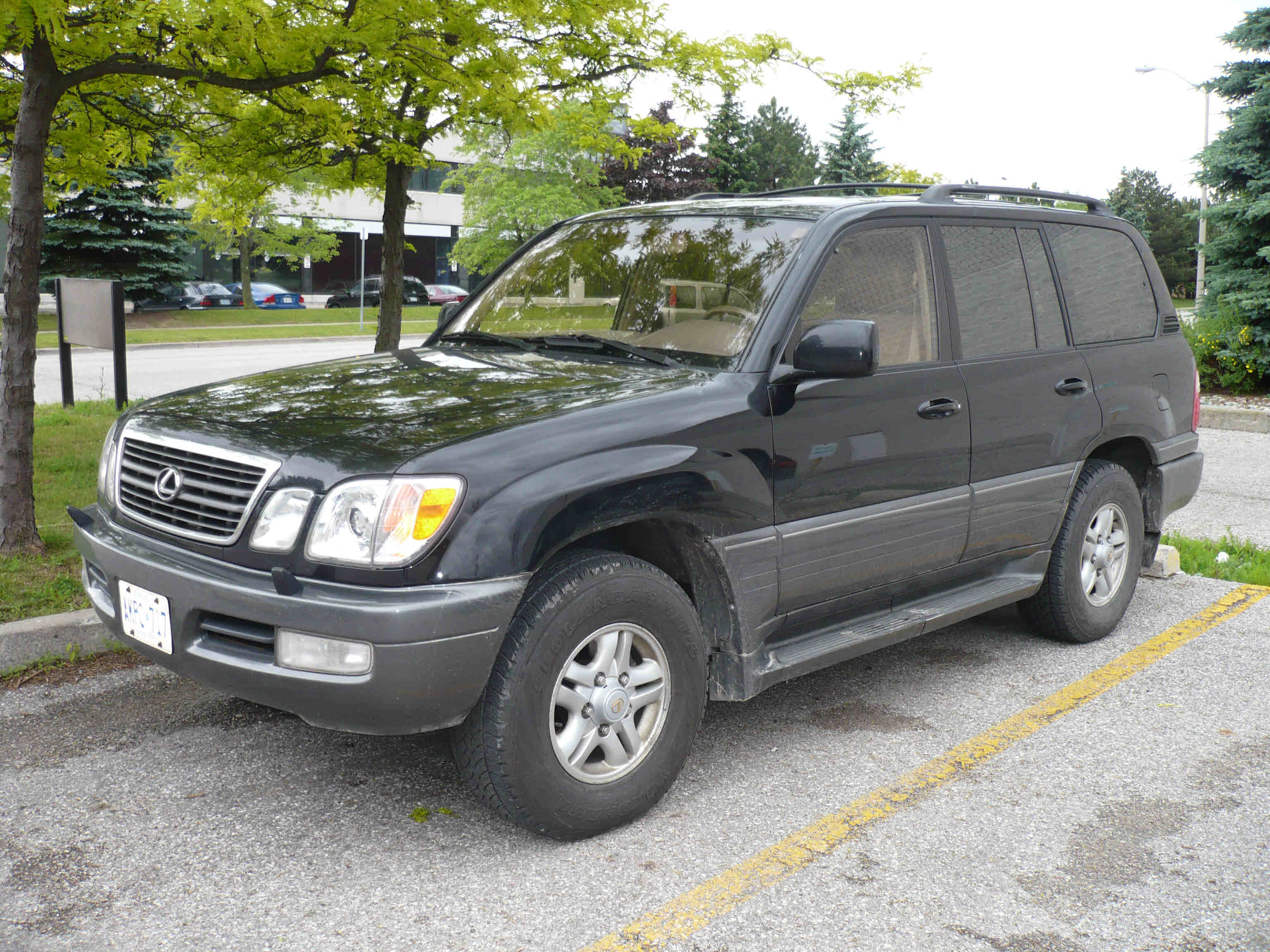 Размер колёс на Lexus GX 2002 Подбор шин на Lexus GX 2002