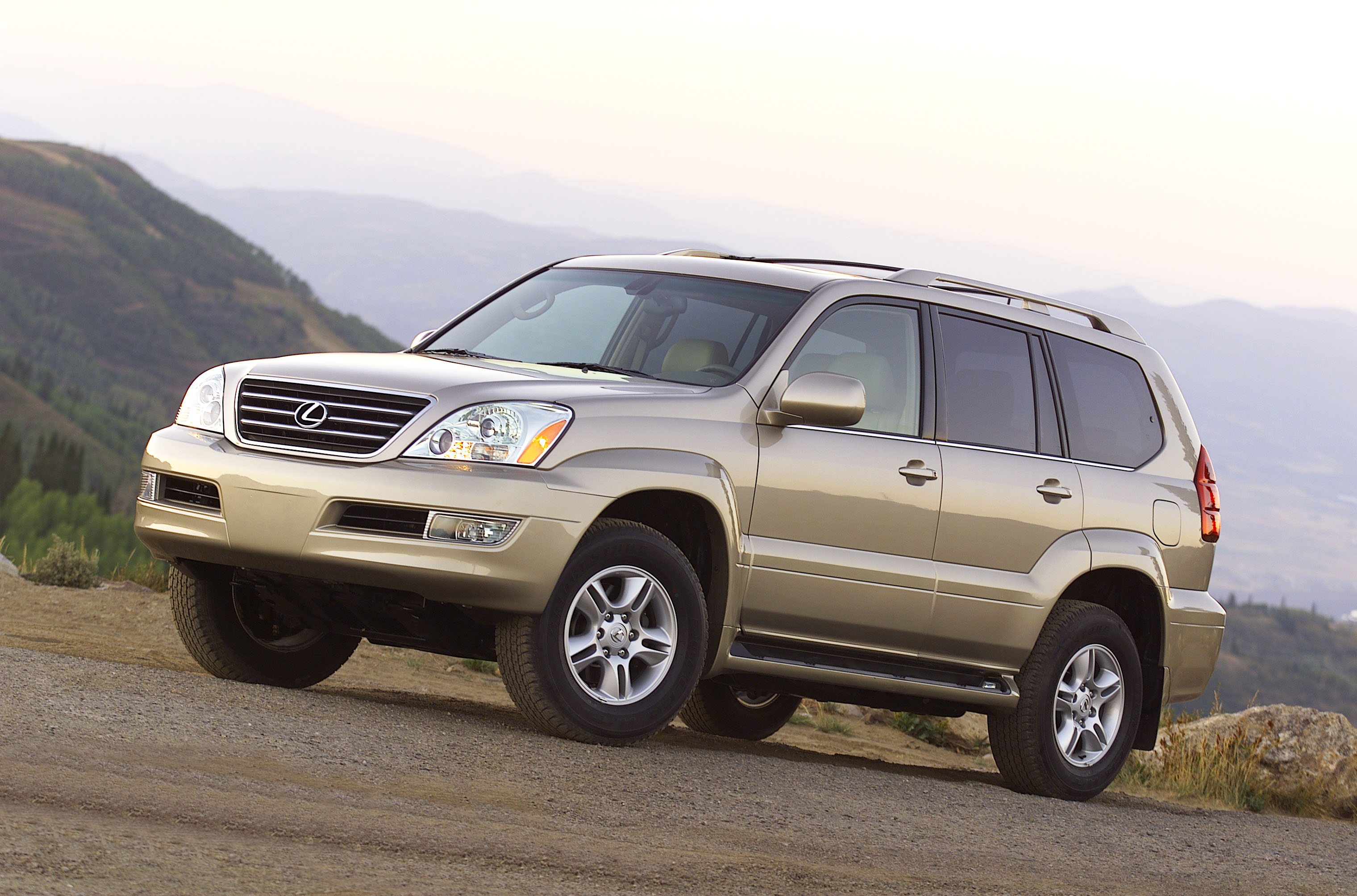 Шины и диски для Lexus GX 2003, размер колёс на Лексус ГХ 2003