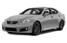 Подбор шин на Lexus IS F 2009