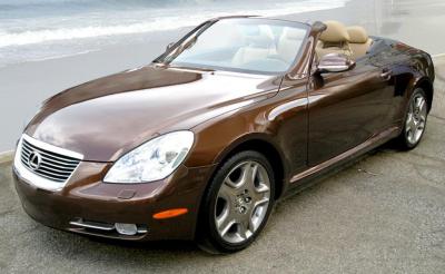 Размер колёс на Lexus SC 2006 Подбор шин на Lexus SC 2006