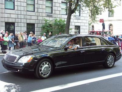 Подбор шин на Maybach 62 2007