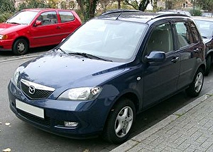 Подбор шин на Mazda 2 2003