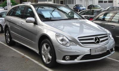 Размер колёс на Mercedes R-Class (W251) 2007 Подбор шин на Mercedes R-Class (W251) 2007