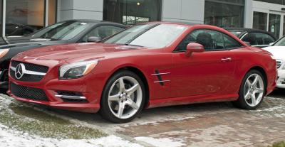 Подбор шин на Mercedes SLR-Class (R199) 2007