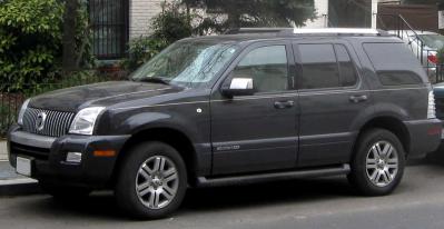 Размер колёс на Mercury Mountaineer 2009 Подбор шин на Mercury Mountaineer 2009
