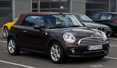 Размер колёс на Mini Cooper Cabrio 2012 Подбор шин на Mini Cooper Cabrio 2012