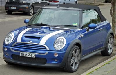 Размер колёс на Mini Cooper 2004 Подбор шин на Mini Cooper 2004