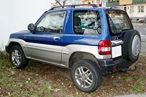 Подбор шин на Mitsubishi Pajero Pinin 2002